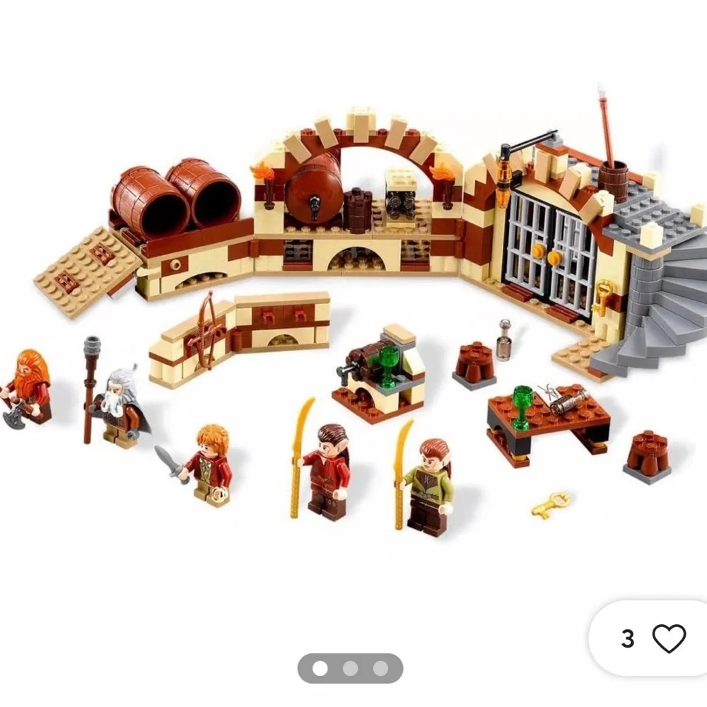 Lego The Hobbit 79004 Exclusive Barrel Escape NEW in sealed box retired